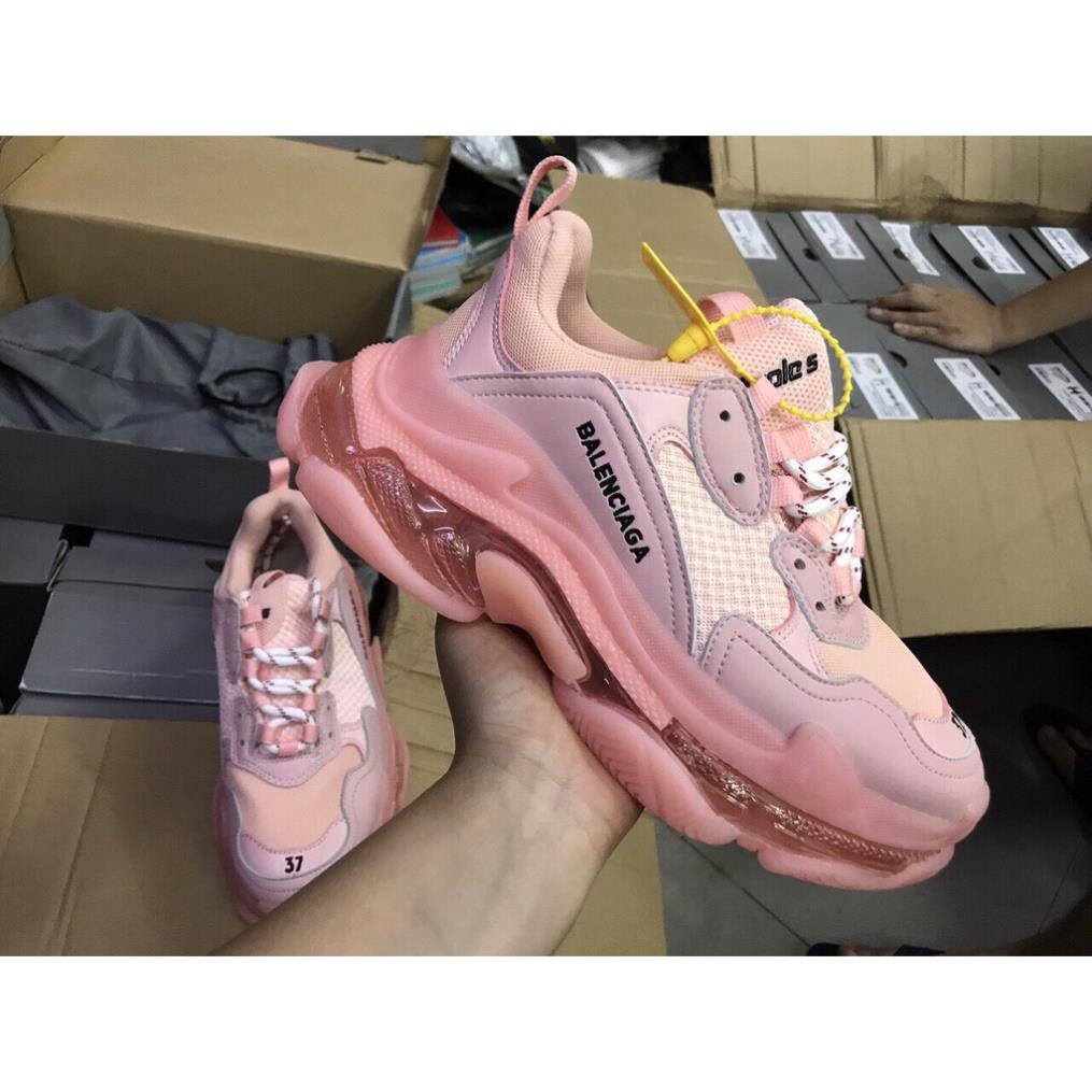 GIày balenciaga đế khí hồng nữ cá tính size 36-39