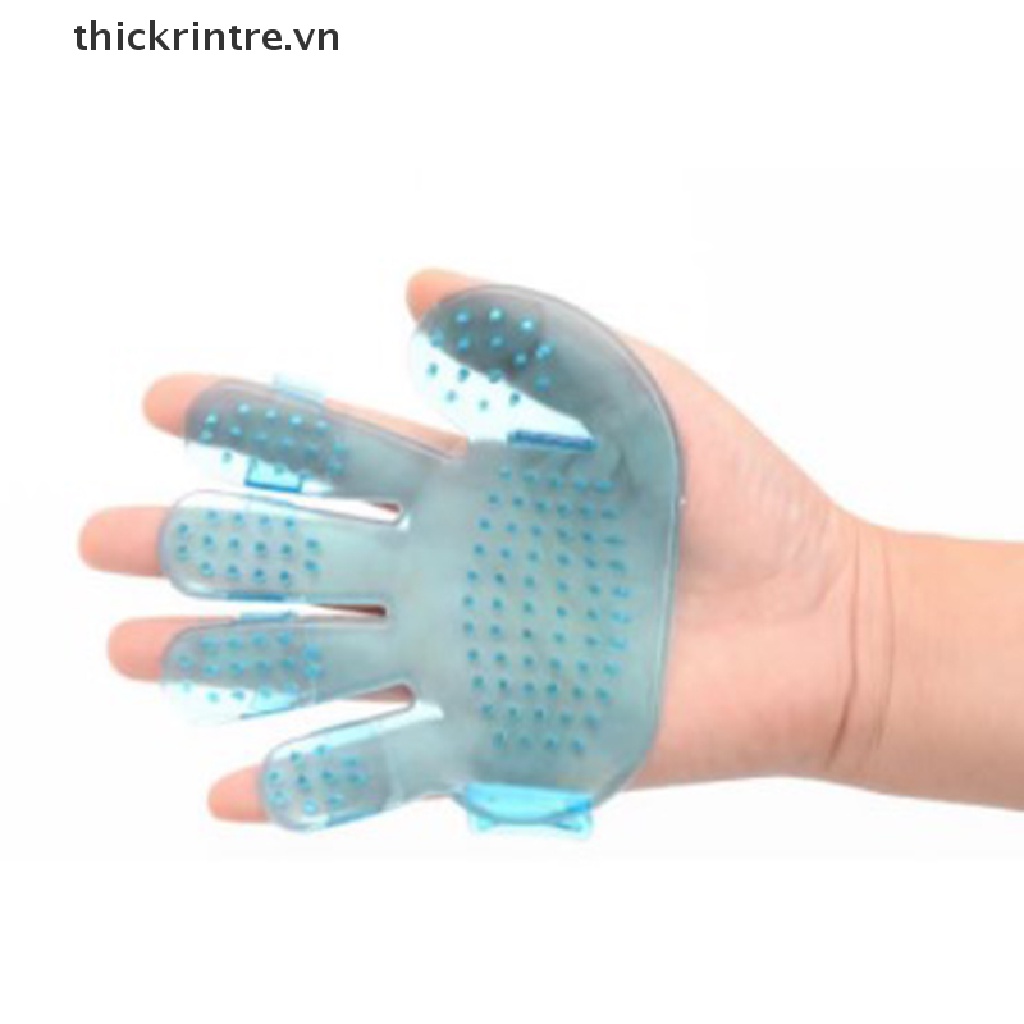 Găng Tay Silicone Mềm Mại Vệ Sinh Lông Thú Cưng