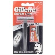 Dao cạo râu Gillette Supe Thin (1 cây +1 lưỡi)