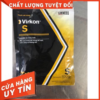 Bột sát trùng chuồng trại thú cưng Virkon S - 100g