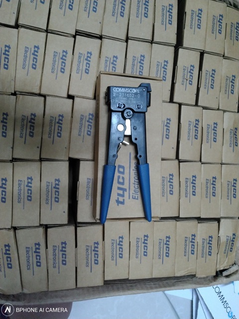Kim mạng Commcospe Cat5-HD45, P/N:2-231652-0
