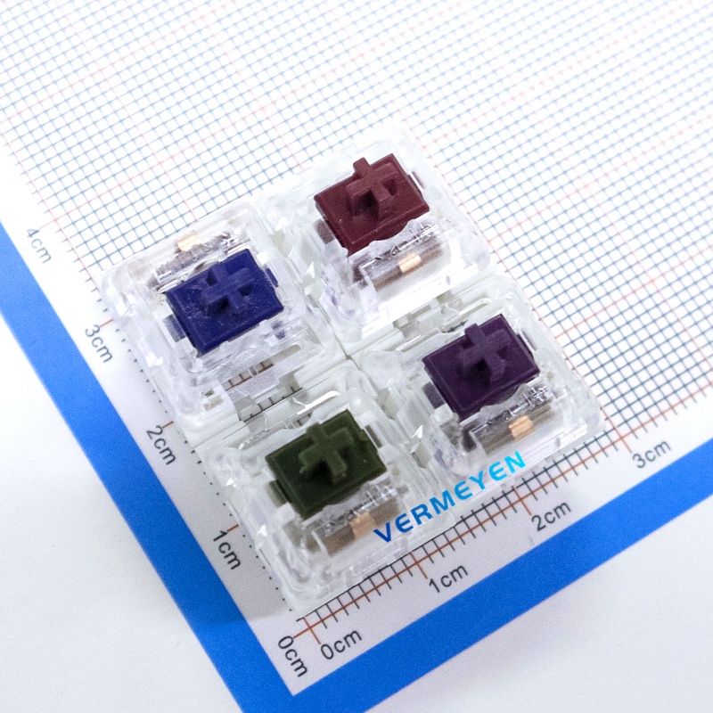 Kailh pro heavy purple green blue red tactile