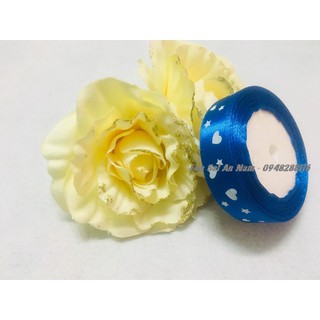 [1 Mét] Ruy Băng Lụa Đẹp 2cm - Đồng giá 3k/mét