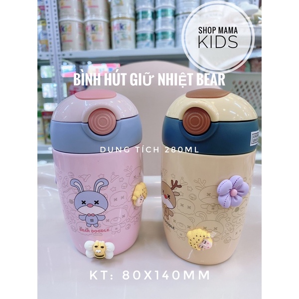 Bình hút giữ nhiệt Bear