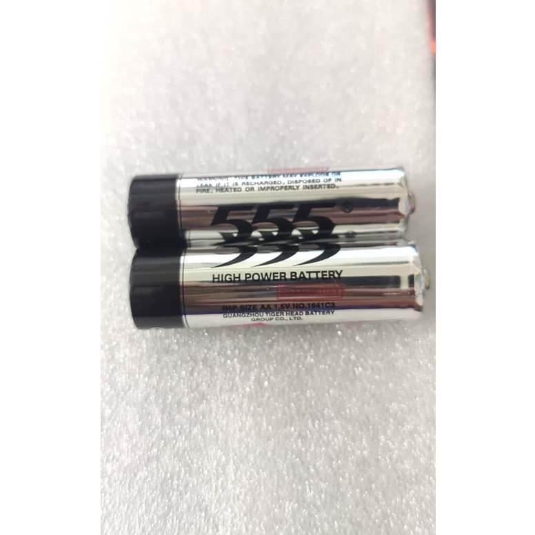 Vỉ 2 pin tiểu ( pin đũa ) AAA và 2 pin AA