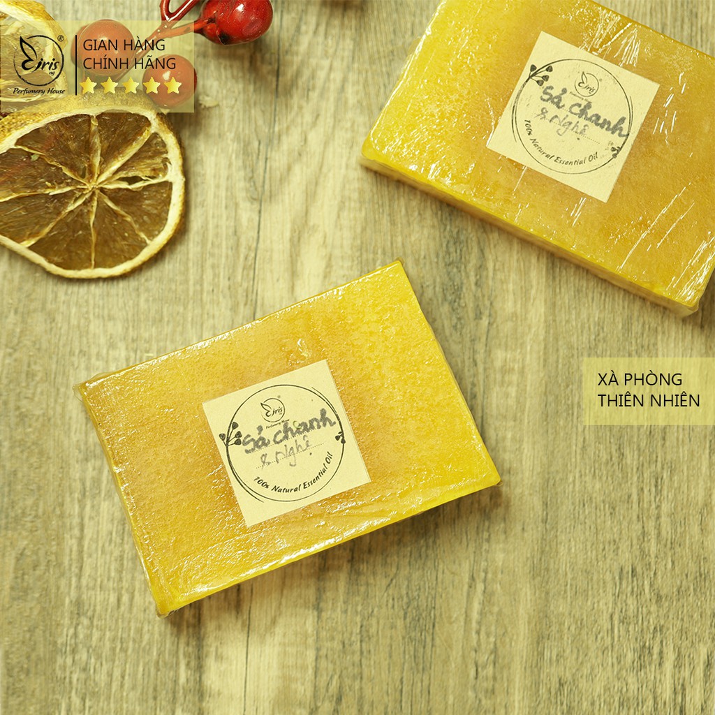 Xà phòng Sả chanh - Nghệ dưỡng sáng da thiên nhiên lành tính