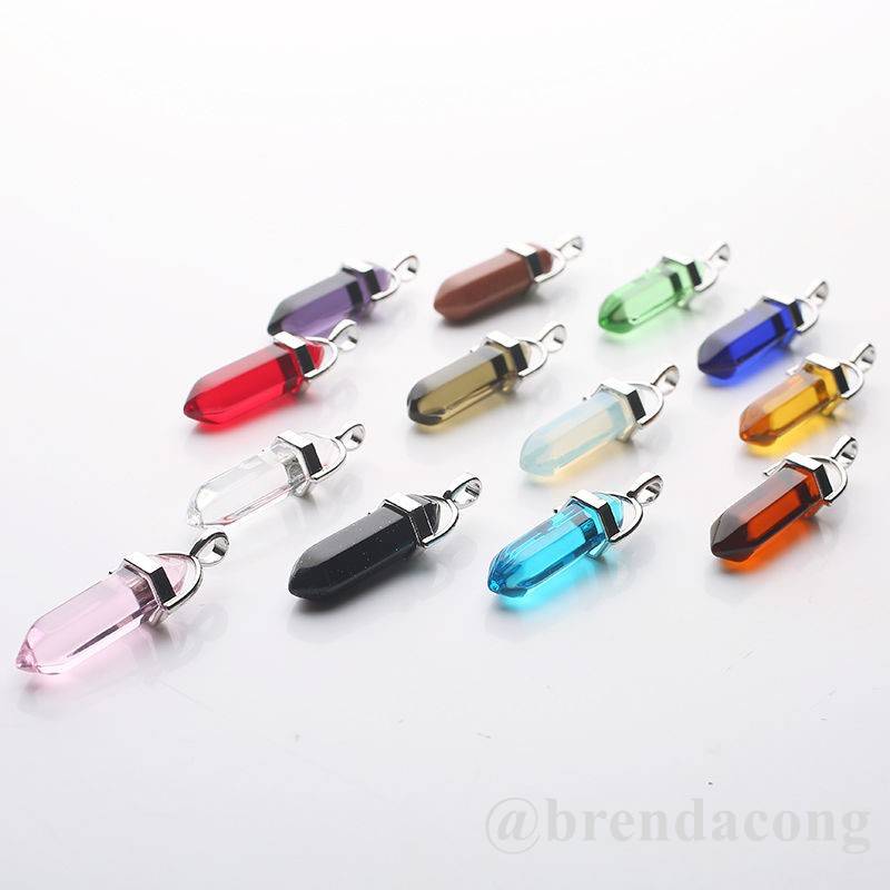 Vòng cổ Mặt Đá Thạch Anh Tự Nhiên