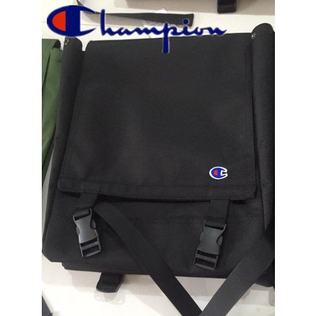 * * Túi Đeo Vai champion Vải canvas Nhẹ Màu Xanh Lá Cây Thời Trang Hàn Quốc Có Sẵn 01 Thương Hiệu Lớn c Chống Nước Cho Học Sinh Trung Học Nam Và Nữ