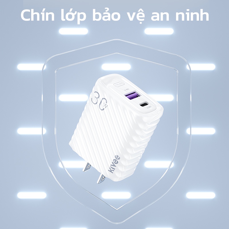 Củ Sạc Nhanh BASIKE 12W 22.5W 30W USB hỗ trợ Sạc Nhanh cho HUAWEI Samsung