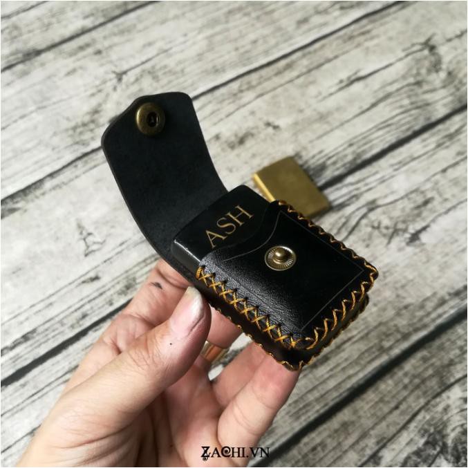 [⚡FREESHIP⚡] Bao da zippo, bao đựng zippo, bao zippo da bò handmade - Dyshop ZP220