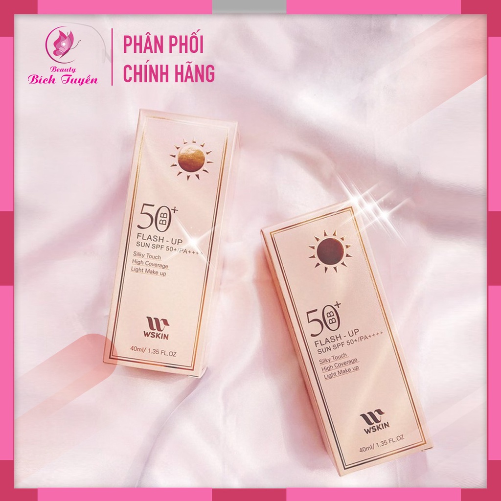 Kem Nền Chống Nắng BB WSKIN Flash-Up Sun SPF50+