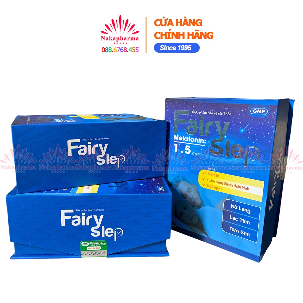 FAIRYSLEP - Hỗ trợ an thần, giảm căng thẳng thần kinh, giúp ngủ sâu ngon giấc – Fairy Slep – Fairysleep – Fairy Sleep