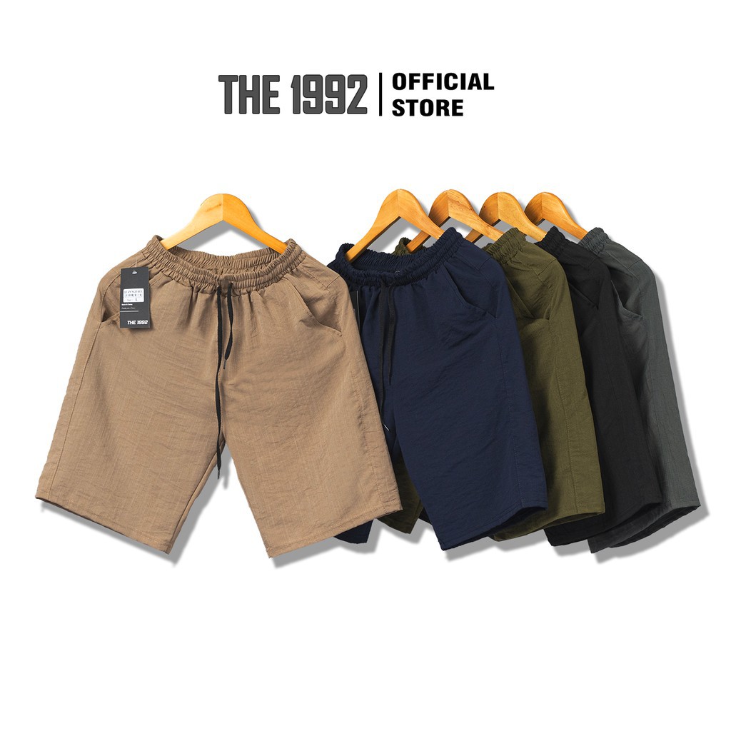 Quần đũi nam THE 1992 Quần short cộc LINEN - HÀNG MỚI VỀ