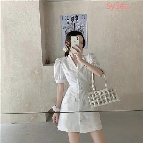 Đầm nữ dáng chữ A phong cách thời trang văn phòng Hàn Quốc | BigBuy360 - bigbuy360.vn