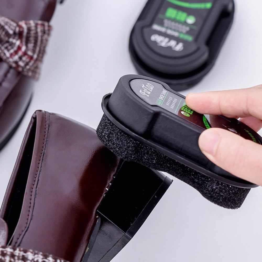 Combo si đánh giày + bọt biển đánh giày đồ da Shoe Polish siêu bóng