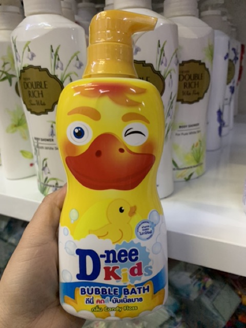 SỮA TẮM GỘI DNEE KID THÁI LAN HÌNH THÚ 400ML có 6 mầu như hình