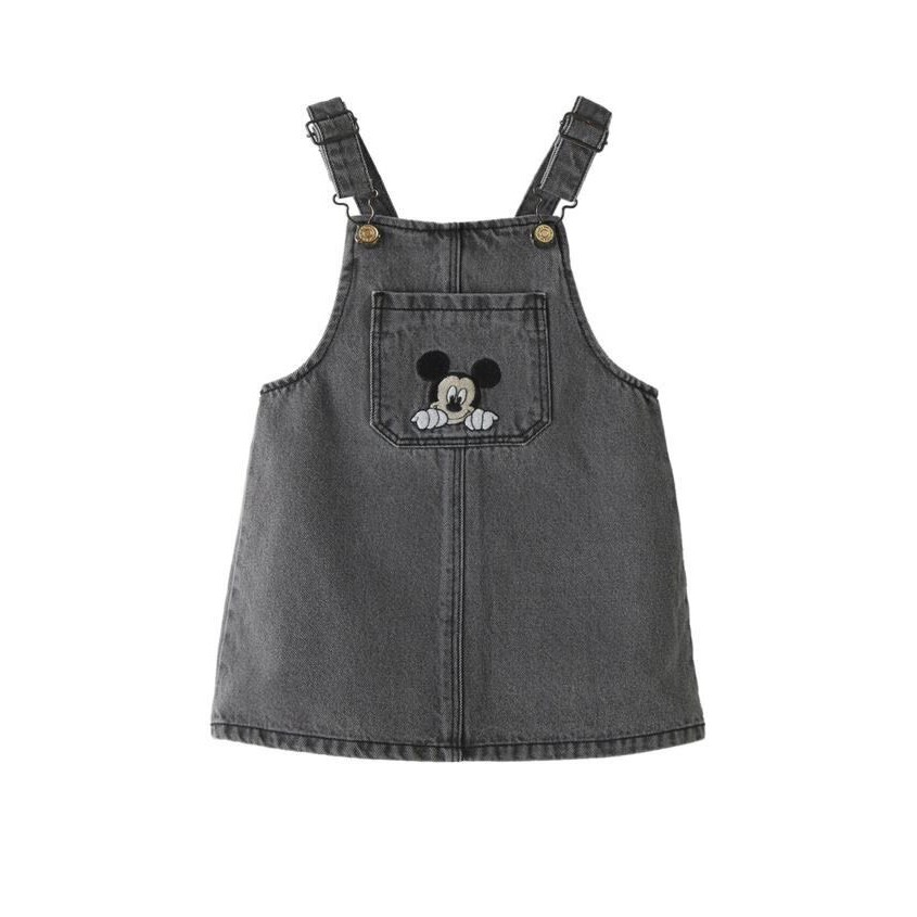 Yếm Jean Mickey ZR đen khói