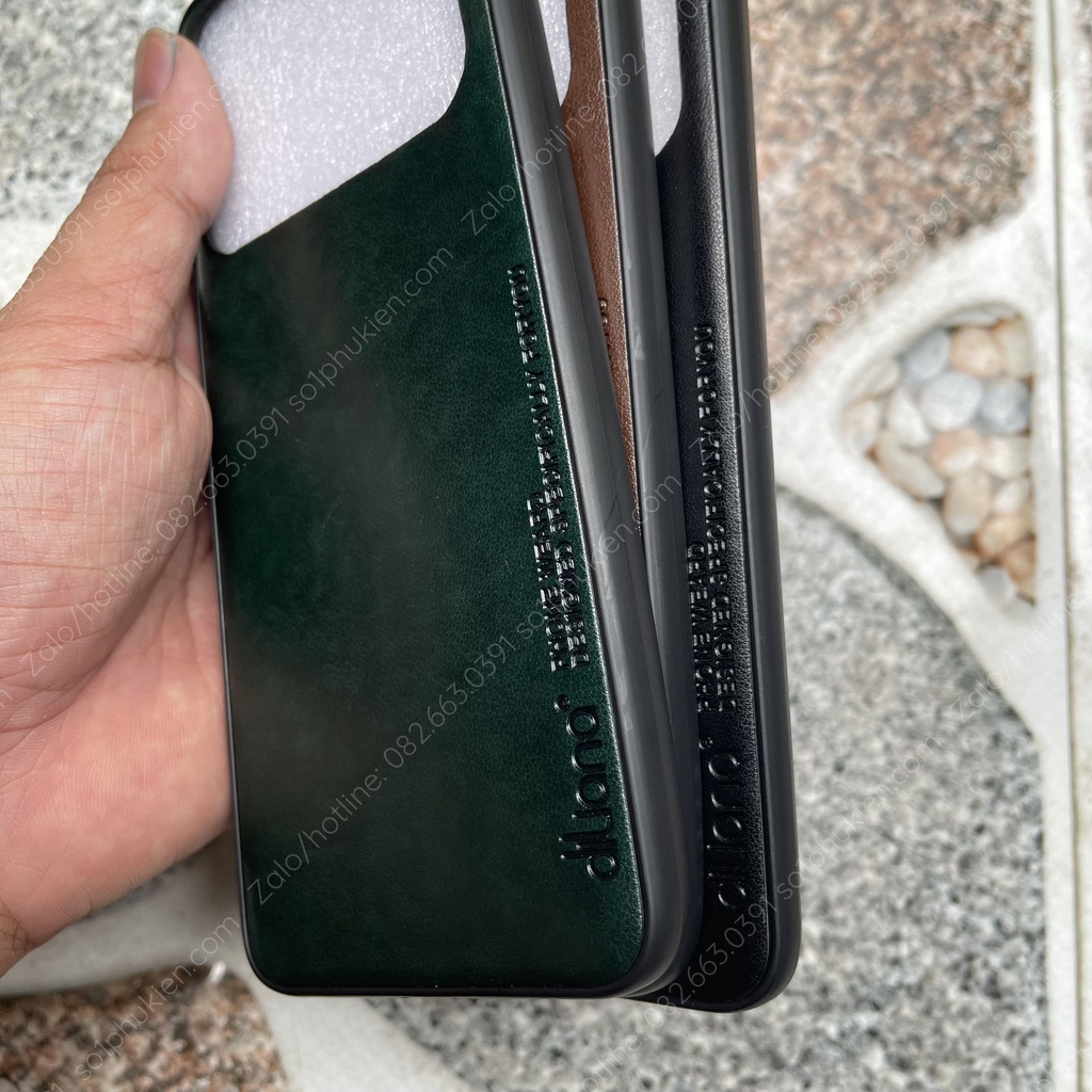 Ốp lưng da Xiaomi Poco C40 chất liệu da mềm mịn, sang trọng, bền đẹp