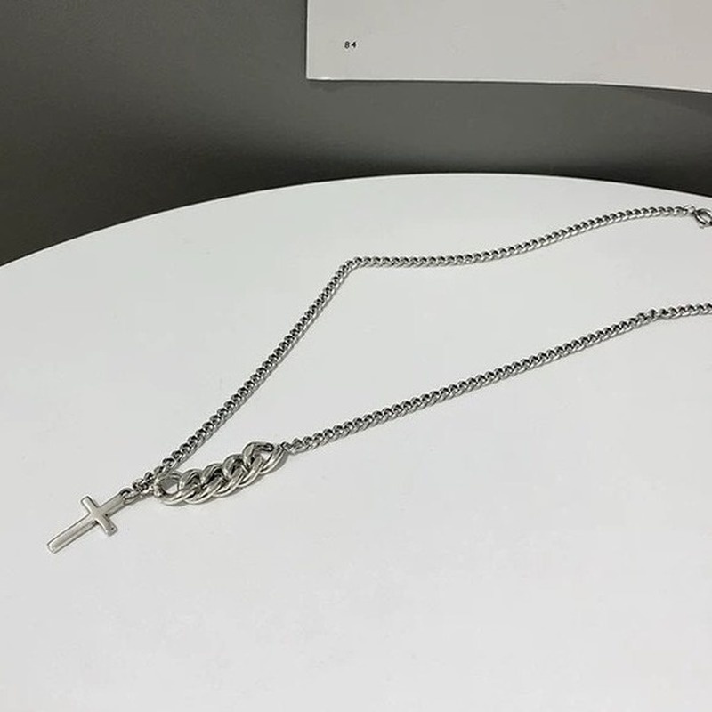 Vòng Cổ Mặt Thánh Giá Phong Cách Retro 210818
