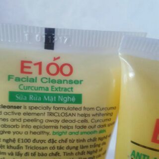 SỮA RỬA MẶT NGHỆ E100(100g)