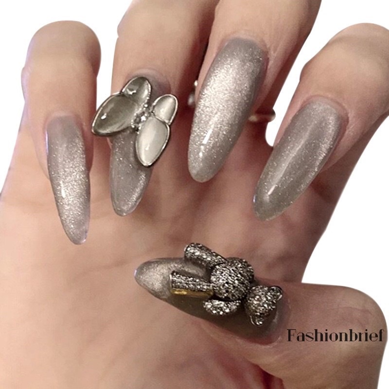 Nail box thiết kế mắt mèo kèm charm