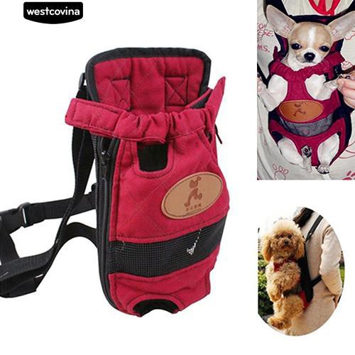 Balo Canvas Đeo Chéo Cho Thú Cưng