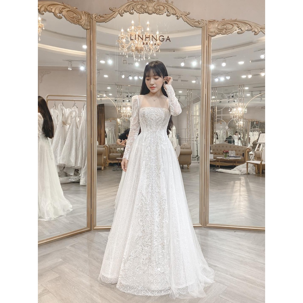 váy cưới siêu xinh A9000