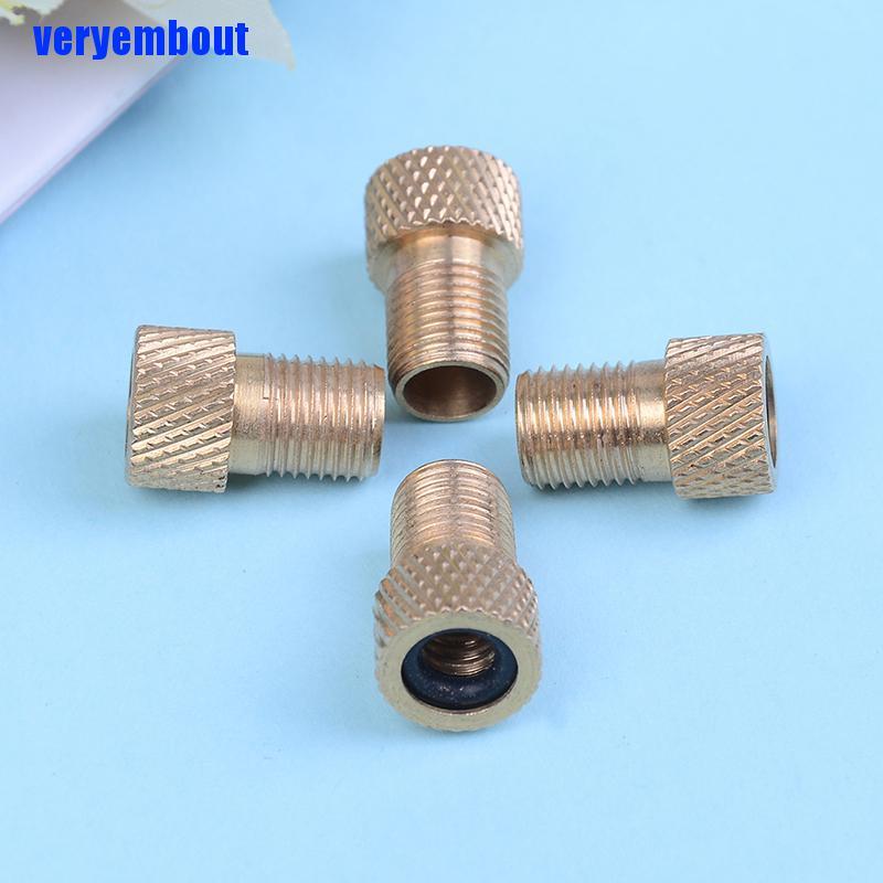 Set 4 Đầu Chuyển Đổi Van Bơm Hơi Xe Đạp