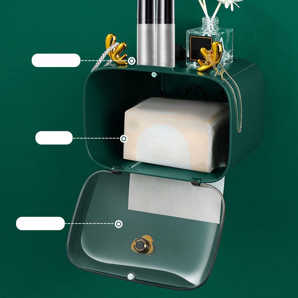 JANE Giá Đỡ Cuộn Giấy Vệ Sinh Gắn Tường Chống Nước Tiện Dụng