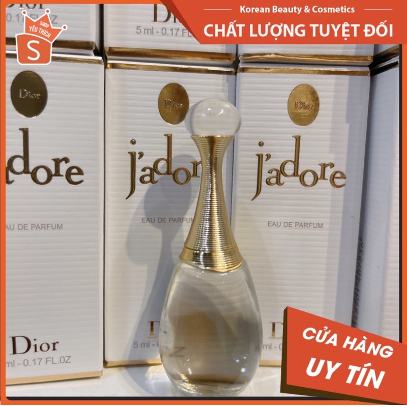 NƯỚC HOA DIOR JADORE EAU DE PARFUM 5ML CHÍNH HÃNG