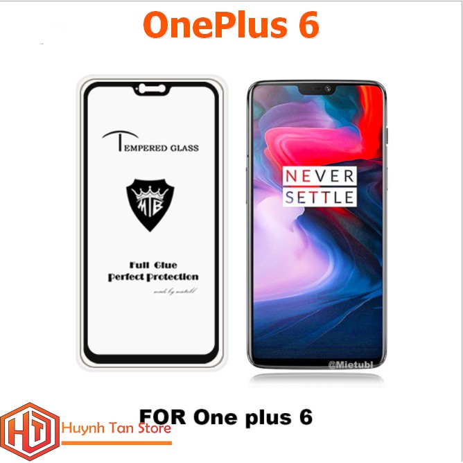 OnePlus 6 _Cường lực 5D full màn ,full keo cao cấp