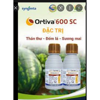 Thuốc trừ bệnh Ortiva 600SC 100ml trừ Sương Mai và Thán Thư