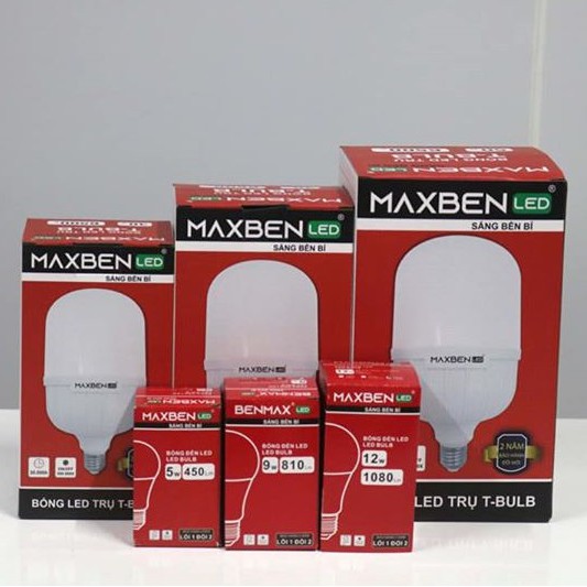 Bóng Đèn LED Búp MaxBen Chuyên Dụng Cho Đèn Trang Trí - 5W 7W 9W Đui Đèn E27