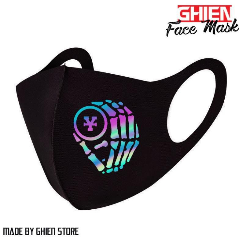 - Khẩu Trang Dirty Coin Phản Quang 7 Màu Vải Poly 2 Da Cao Cấp 3D Mask - shop uy tín
