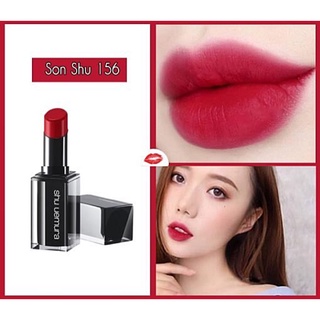 Son kem lì shu uemura 156 đỏ hồng rouge supreme matte