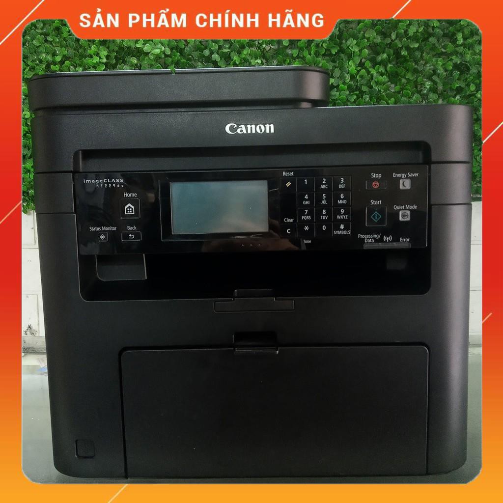 (máy in văn phòng) MÁY IN ĐA CHỨC NĂNG CANON MF229DW PHOTOCOPY SCAN FAX ĐÃ QUA SỬ DỤNG - AALO.VN