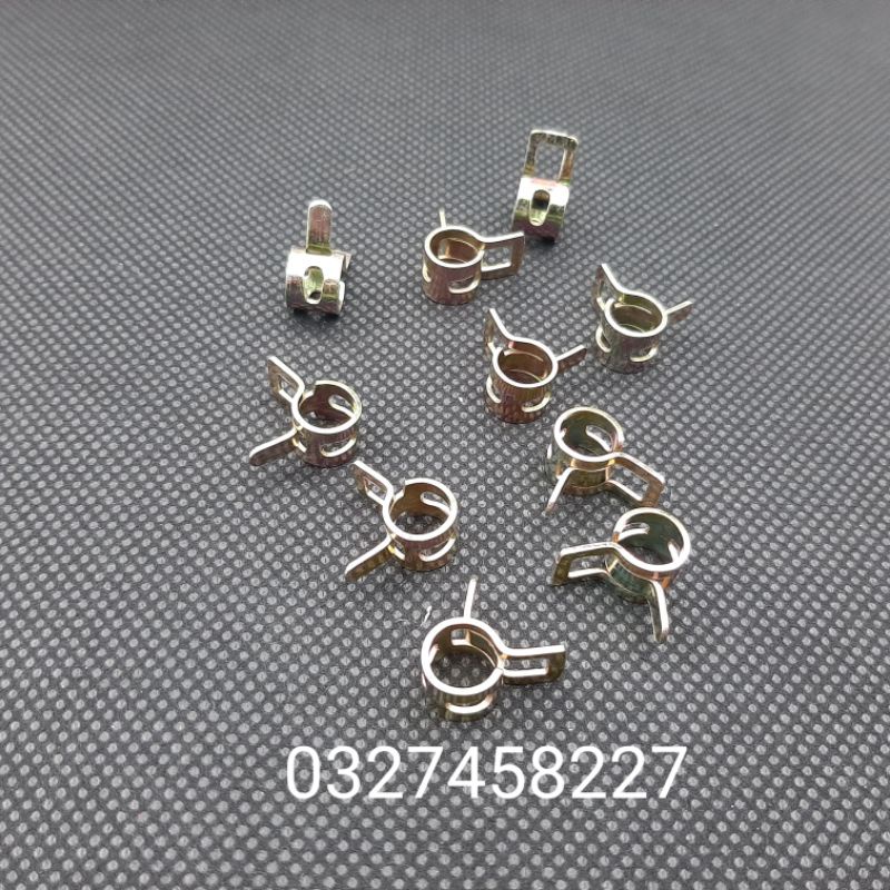 2 kẹp ống hơi, pô e lọc gió xe DREAM , WAVE , FUTURE ...