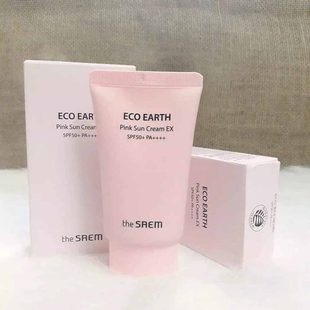 PINK SUN CREAM EX - Kem Chống Nắng THE SAEM