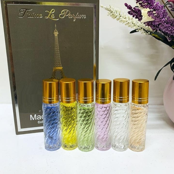 Set Nước Hoa Tháp 6 Chai dạng đầu lăn