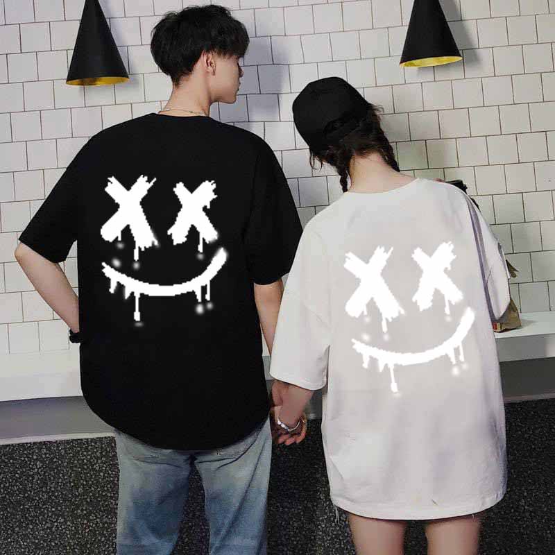 🌸 SIÊU CHẤT 🌸 Áo Thun Phản Quang 3D KHỦNG LONG CÁ SẤU VẢI Cotton 75% Phông From Rộng Nam NỮ ĐEN TRẮNG VÀNG KEM HỒNG