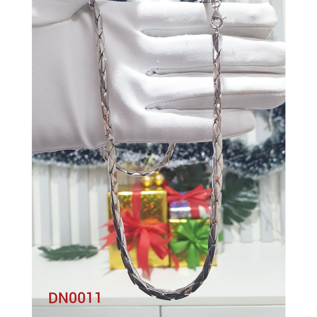 Dây chuyền nam bạc ý DN0011 NHỎ thiết kế độc quyền Nhẫn Nam dtj