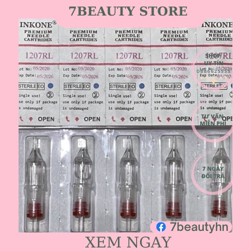 [20 Kim] Kim7(1207RL) Chuyên Dùng Cho Máy Pen Phun Xăm