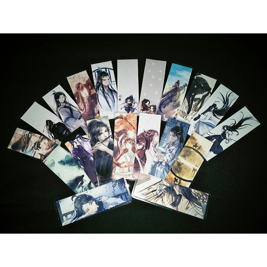 Bookmark Kẹp Sách Anime Ảnh in theo yêu cầu 1 set combo 5 cái