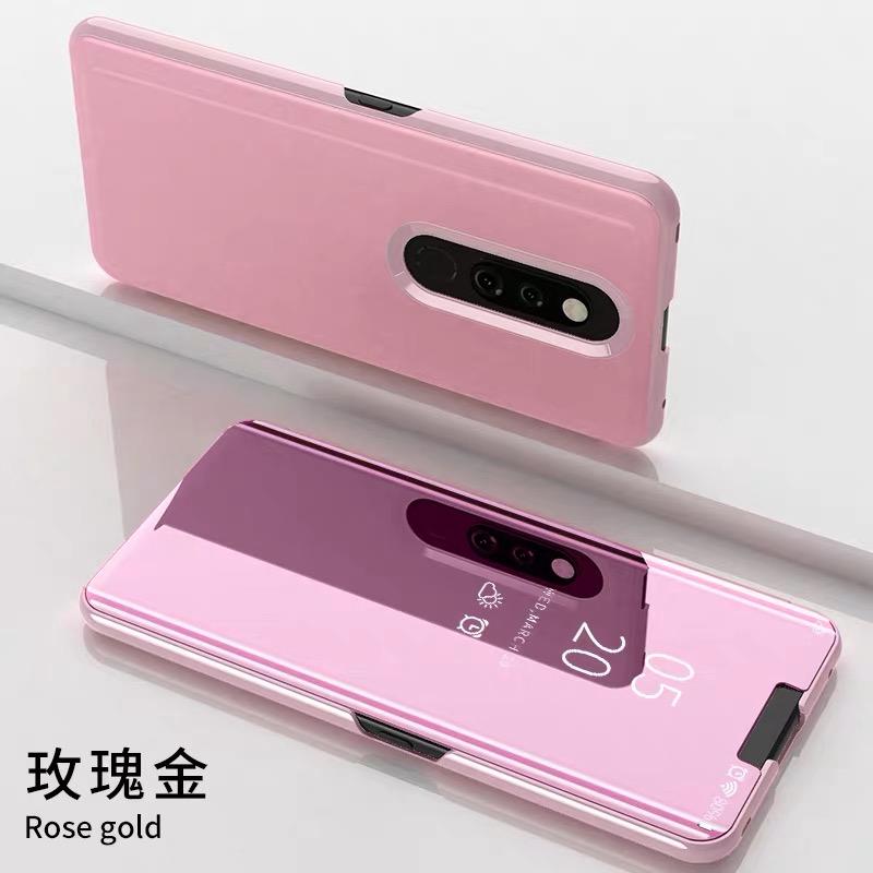 Ốp Điện Thoại Nắp Gập Tráng Gương Thông Minh Chống Rơi Cho Oppo F11pro / F11 / A9 Oppof11