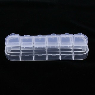 Khay 12 ngăn đựng đá nail