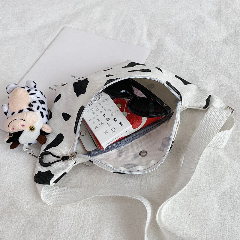 Túi Đeo Chéo Họa Tiết Bò Sữa Hottrend 2021 Năng Động Cá Tính | BigBuy360 - bigbuy360.vn