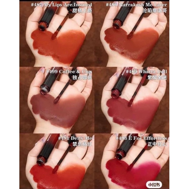 Son kem MAC Love me Liquid LipColor 481, 486, 487, 493, 499