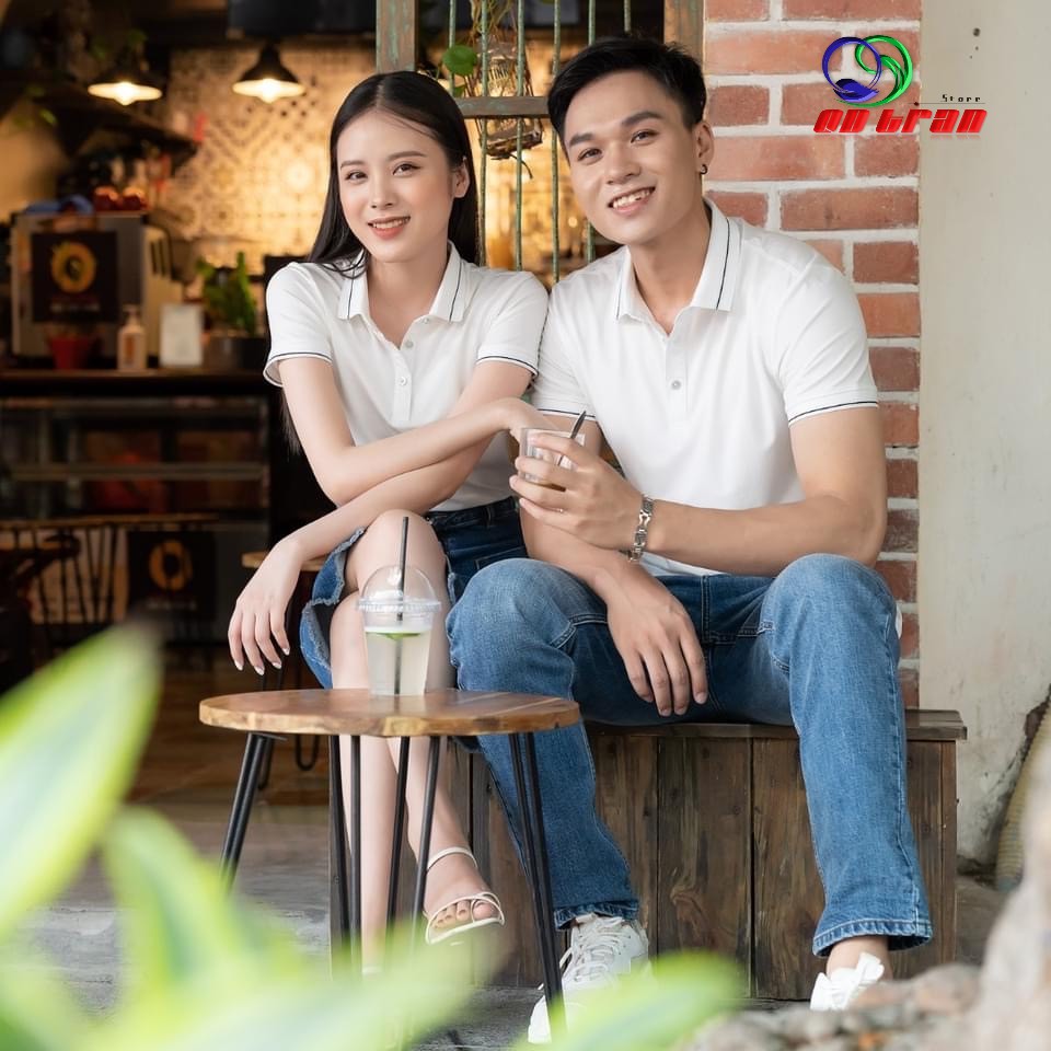 Áo phông Polo nam nữ viền kẻ | chất liệu cotton pha Poly | co giãn 4 Chiều | BigBuy360 - bigbuy360.vn