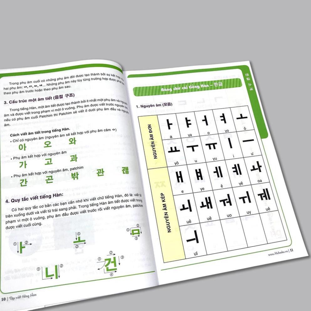 Sách - Combo Giáo Trình Tiếng Hàn Tổng Hợp Sơ Cấp 1  Và Tập Viết Tiếng Hàn