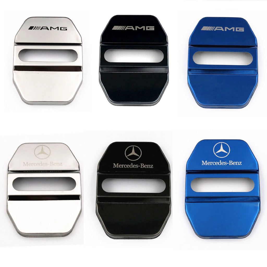 Set 4 Nắp Đậy Ổ Khóa Cửa Xe Hơi BENZ GLC GLC Ốp